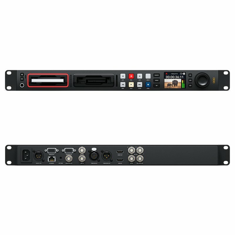 HyperDeck Studio HD Pro-19" SSD/SD Videorekorder mit 6G-SDI und HDMI Anschlüssen – Bild 3