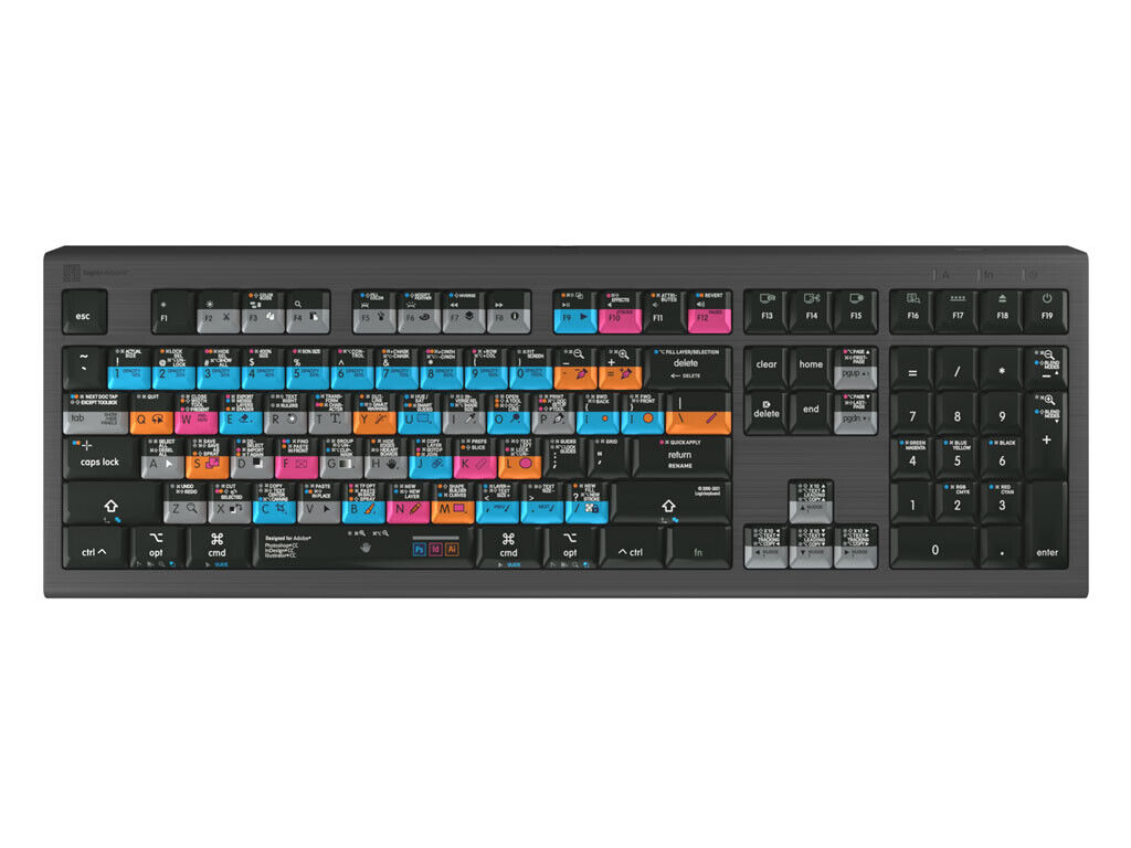 LogicKeyboard Adobe Graphic Designer Astra 2 DE (Mac)