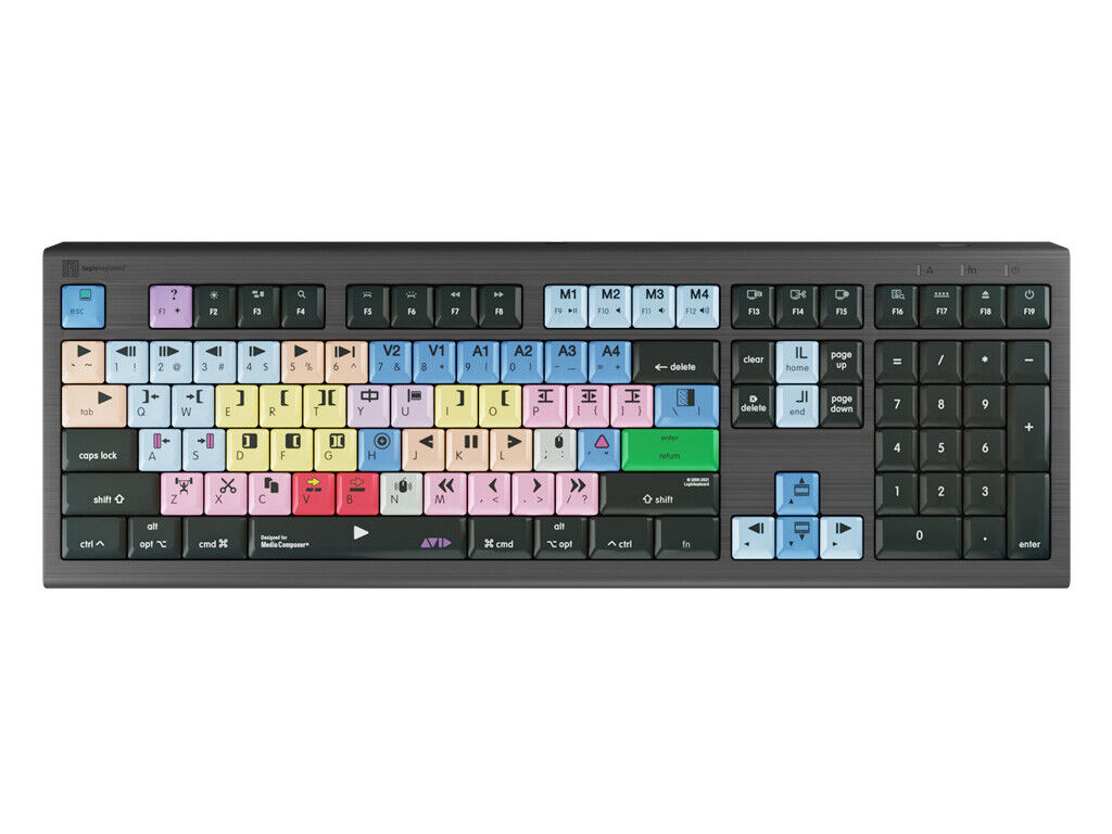 LogicKeyboard Avid Media Composer Astra 2 DE (Mac)