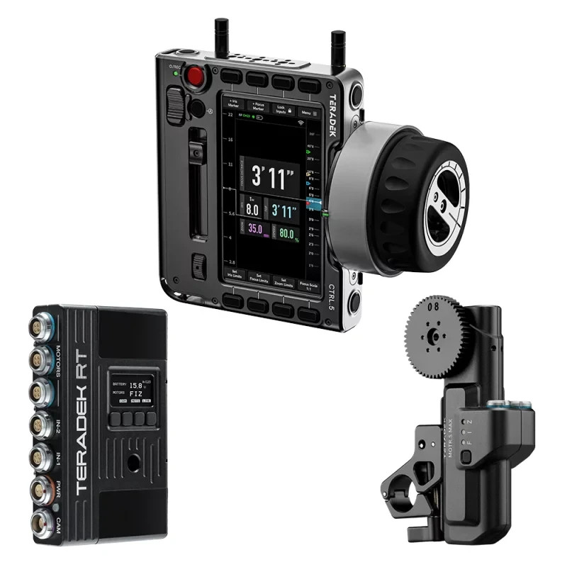 Teradek RT - FIZ Kit (CTRL.5, MDR.X, MOTR.S MAX) Kabelloses FIZ Kit