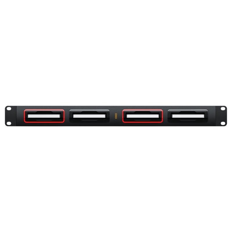 Blackmagic Cloud Dock 4 - 10G-Ethernet-Dock für 4x 2,5" Festplatten(HDD/SSD/U.2) – Bild 3
