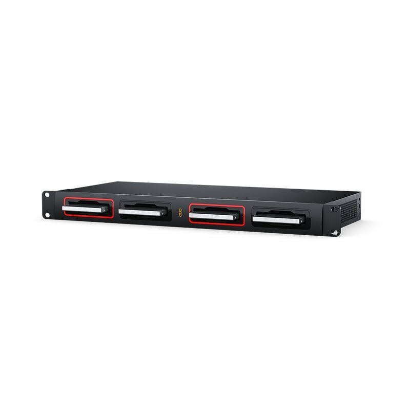 Blackmagic Cloud Dock 4 - 10G-Ethernet-Dock für 4x 2,5" Festplatten(HDD/SSD/U.2)