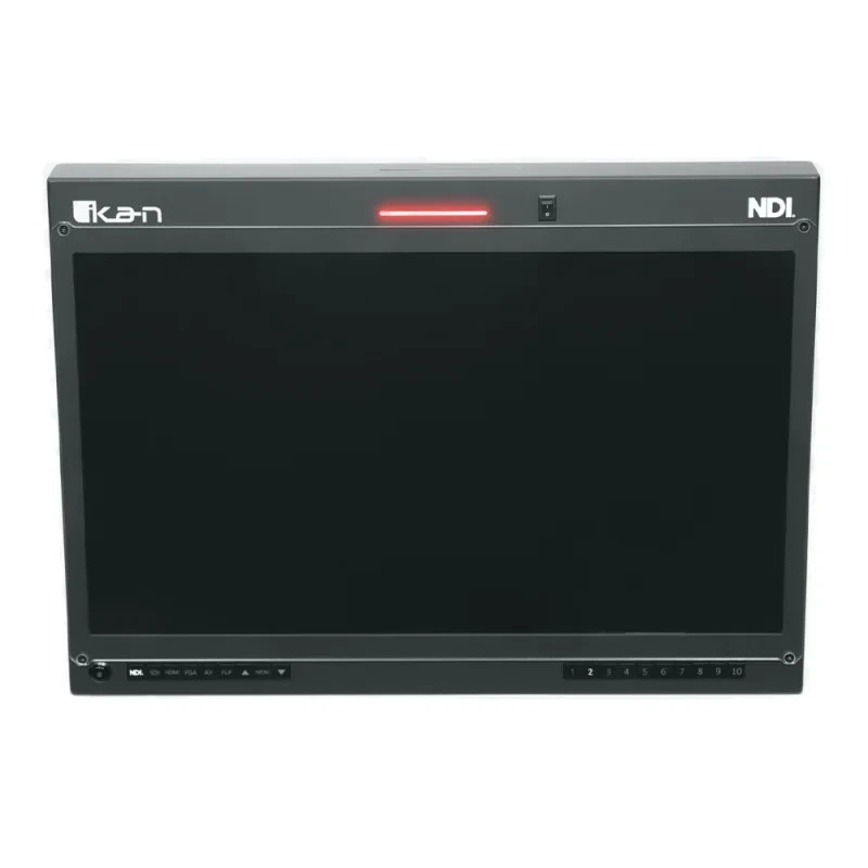 Ikan Aura 19" POE++ Desktop Monitor w/ Full NDI Encoding/Decoding & IP Tally Lig – Bild 3
