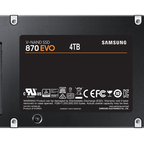 Samsung SSD 870 EVO 6,4cm(2,5") 4TB SATA 6Gb/s