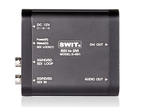 Swit S-4611 SDI to DVI Converter