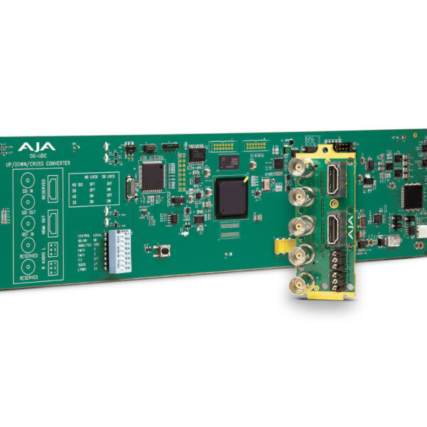 AJA OG-UDC 3G-SDI Up, Down, Cross-Converter with DashBoard support