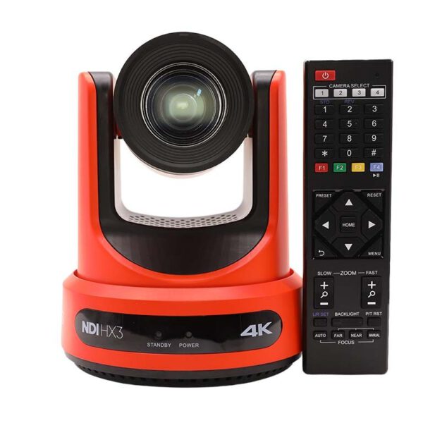 PTZOptics Move 4K 20X (high-visibility red)