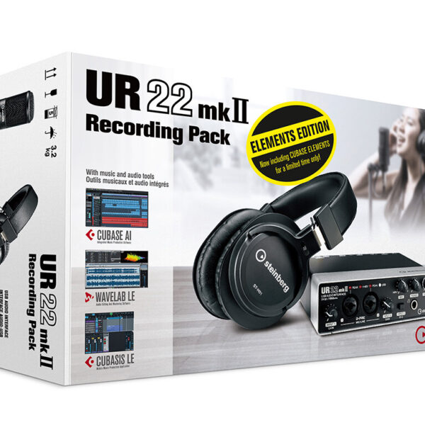 Steinberg UR22 MKII Recording Pack Elements Edition (incl. Cubase Elements)