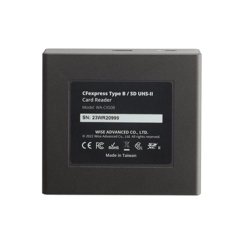 Wise CFexpress Type B / SD UHS-II Card Reader – Bild 4