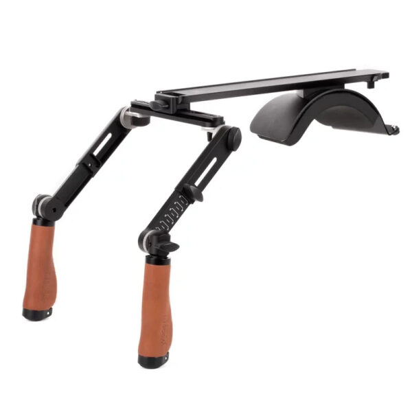 Wooden Camera Shoulder Rig v3 (Pro) Brown Leather